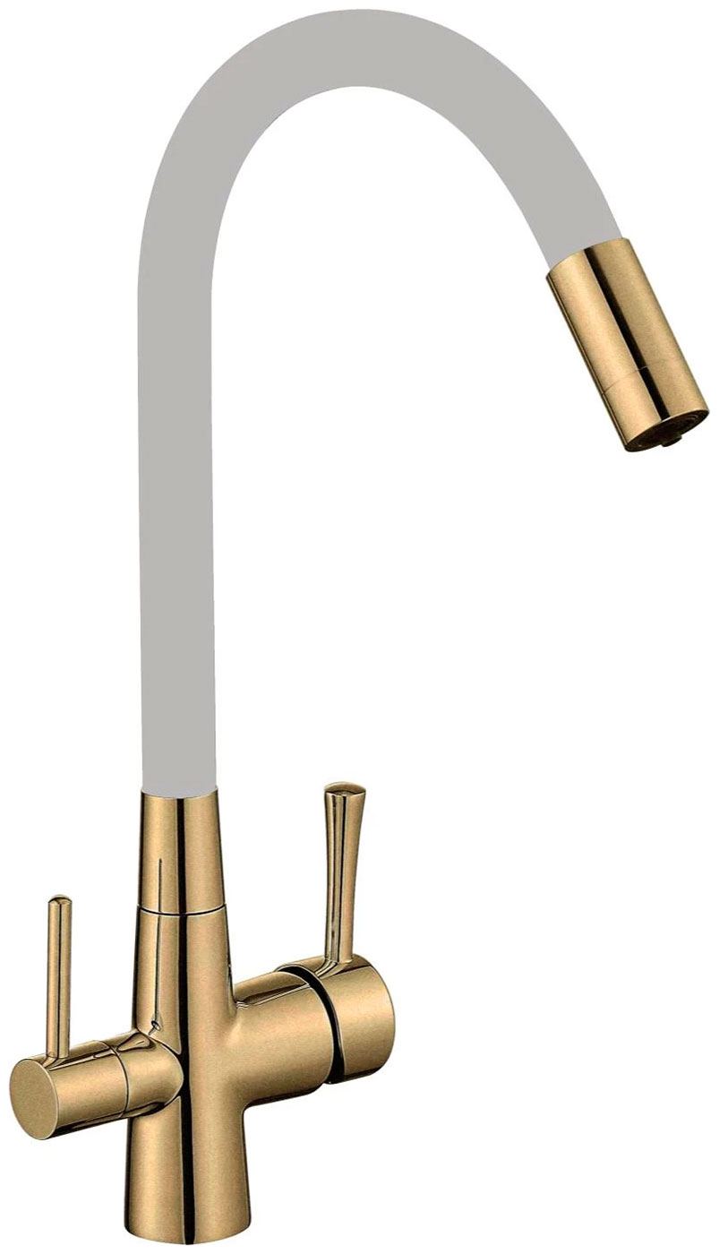 

Смеситель для кухонной мойки под фильтр питьевой воды Savol S-L1806C-04, Бронзовый