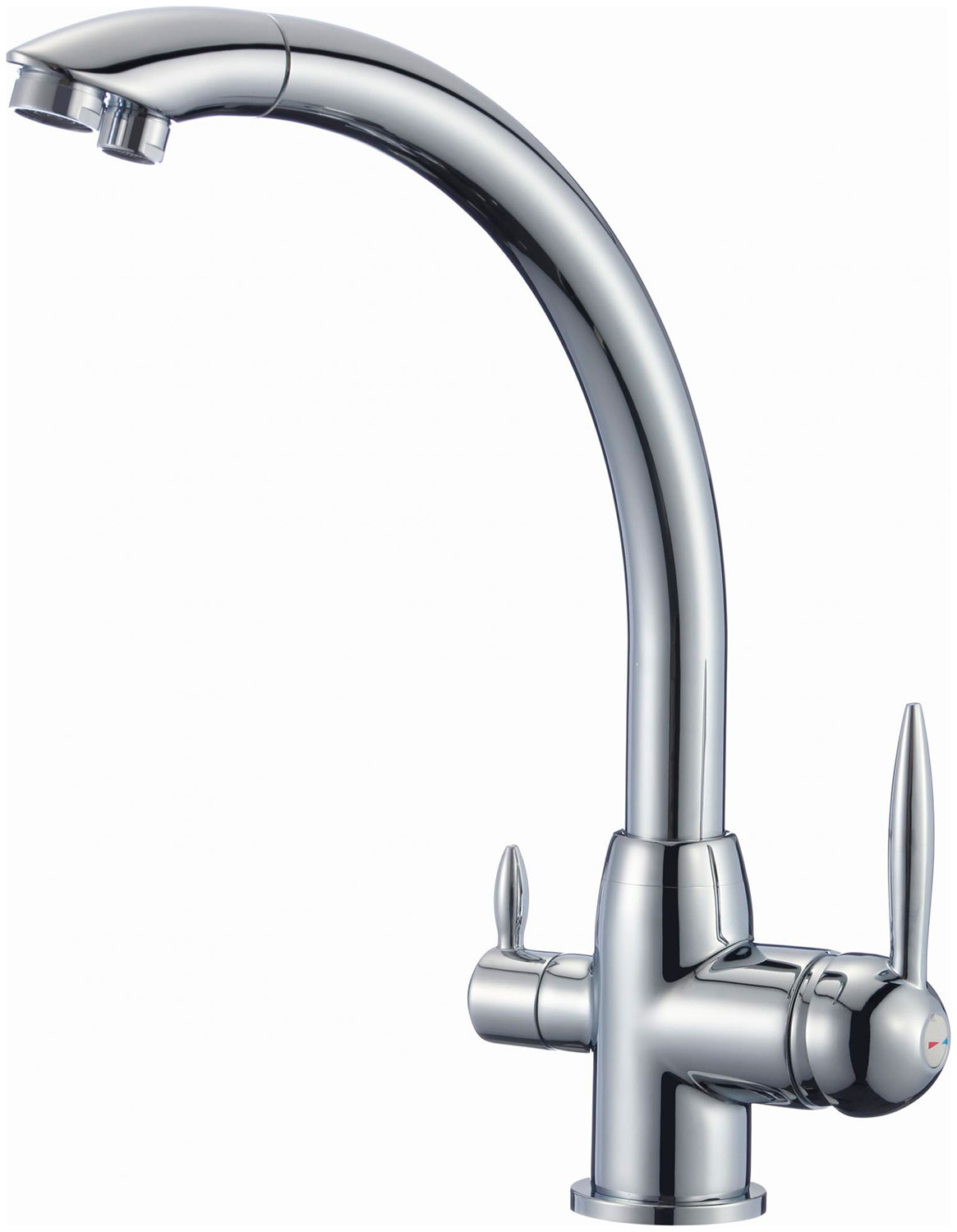 

Смеситель для кухонной мойки под фильтр питьевой воды Savol S-L1699, Хром