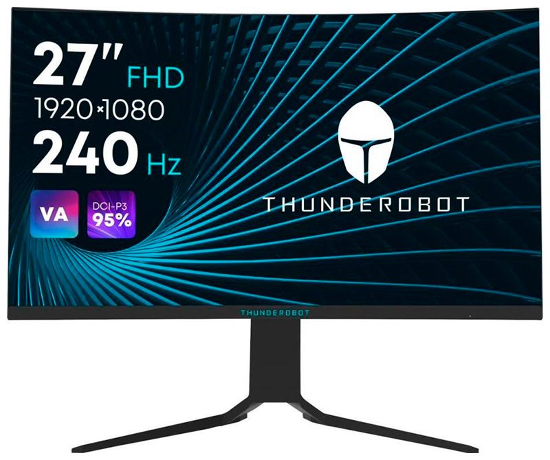 Изображение товара Игровой монитор Thunderobot DF27C240L 27 дюймов Full HD VA 240 Гц
