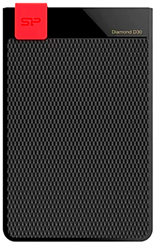 Изображение товара Портативный жесткий диск Silicon Power Diamond D30 2Тб USB 3.0 черный
