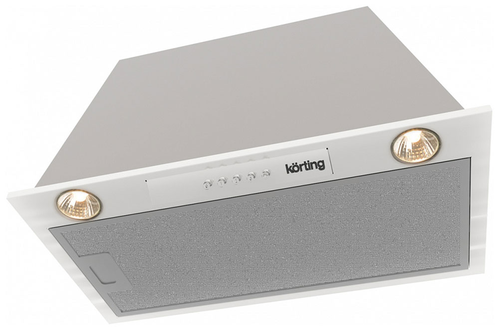 Изображение товара Вытяжка кухонная Korting KHI 6530 X с галогеном, 450 м3/ч, 3 скорости