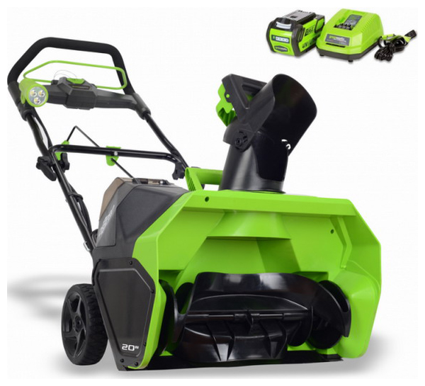 Изображение товара Снегоуборочная машина Greenworks 40 V G-MAX GD 40 SBA 2600607 a