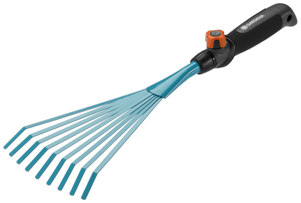 Изображение товара Грабли Gardena ручные 12 см (ручной садовый инструмент / насадка для комбисистемы) 08919-20