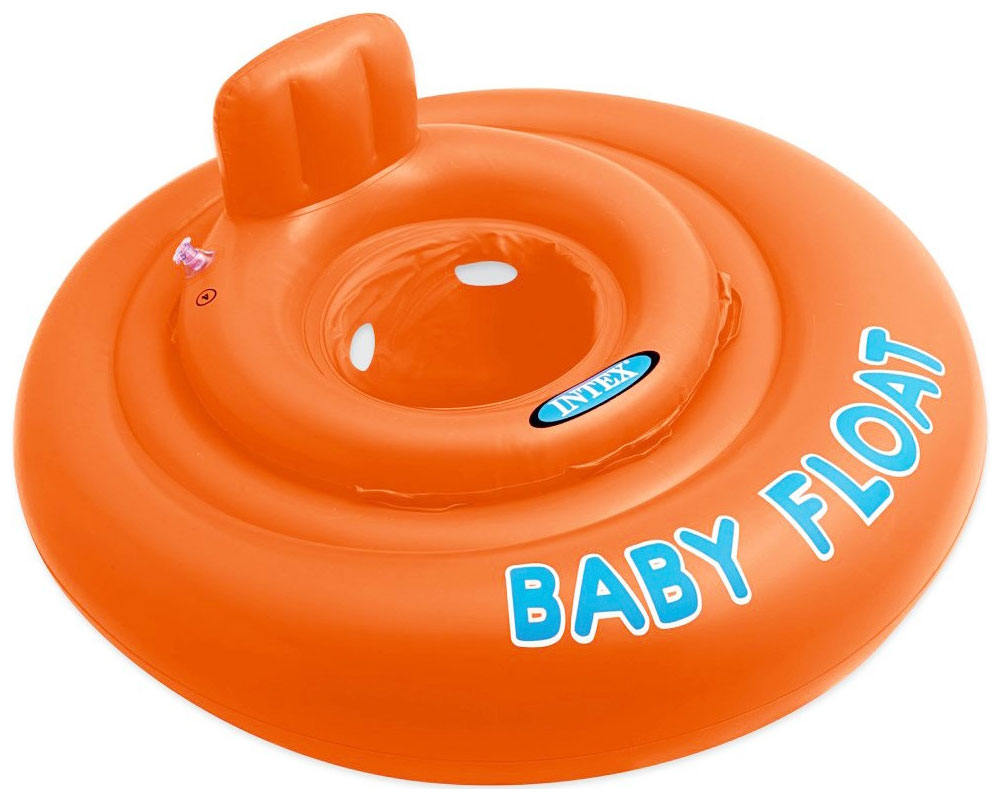 Изображение товара Надувные водные ходунки Intex Baby Float от 1 до 2 лет оранжевый