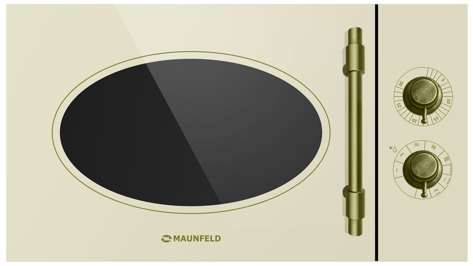 

Микроволновая печь - СВЧ Maunfeld JFSMO.20.5.GRIB УТ000009713, Слоновая кость