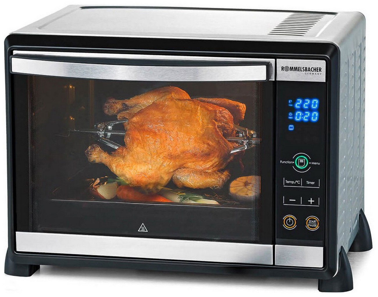 Электропечь Rommelsbacher BGE 1580/E, мощность 1580 Вт, объем 30 л, таймер Электропечь Rommelsbacher BGE 1580/E, мощность 1580 Вт, объем 30 л, таймер