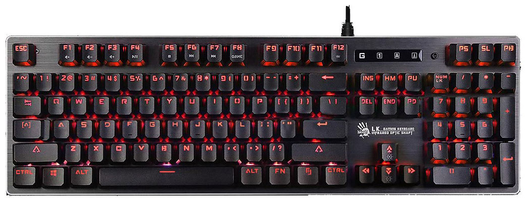 Клавиатура игровая проводная A4Tech Bloody B760 черный Клавиатура игровая проводная A4Tech Bloody B760 черный