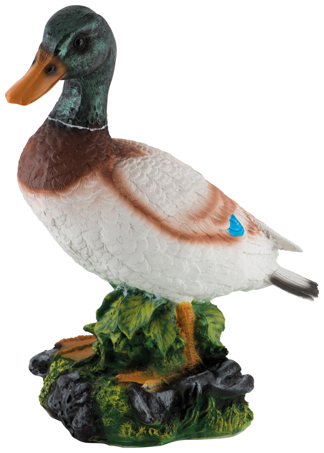 Изображение товара Садовая фигурка Park Селезень большой H-38см из полистоуна