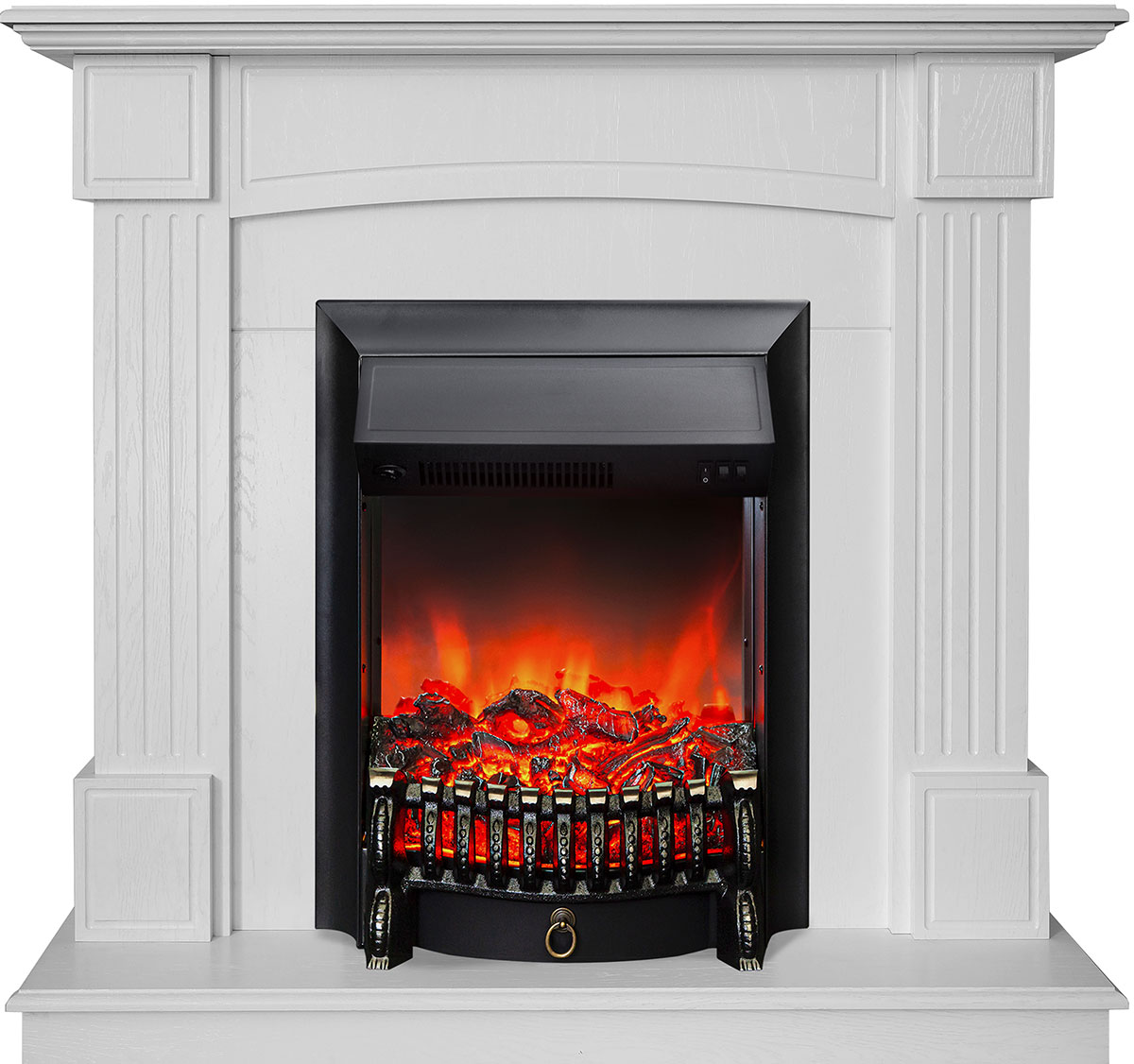 Изображение товара Электрический камин-комплект Realflame ANDREA STD/EUG WT с эффектом пламени
