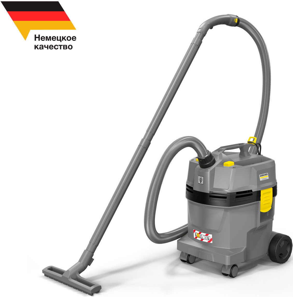 Изображение товара Строительный пылесос Karcher NT 22/1 Ap L влажная сухая уборка мощный компактный