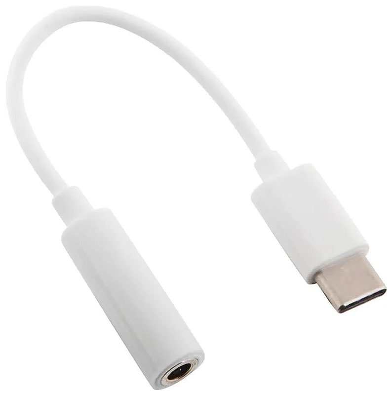 Адаптер Zmi USB-C/Jack 3.5mm (AL71A) техпак белый