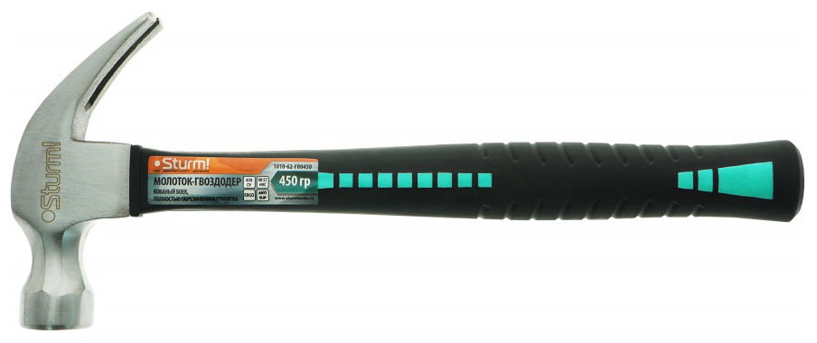 Изображение товара Молоток-гвоздодер Sturm! 1010-62-FR0450