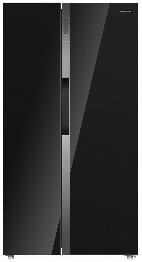 Холодильник Side by Side MAUNFELD MFF177NFB холодильник с инвертором maunfeld mff177nfb