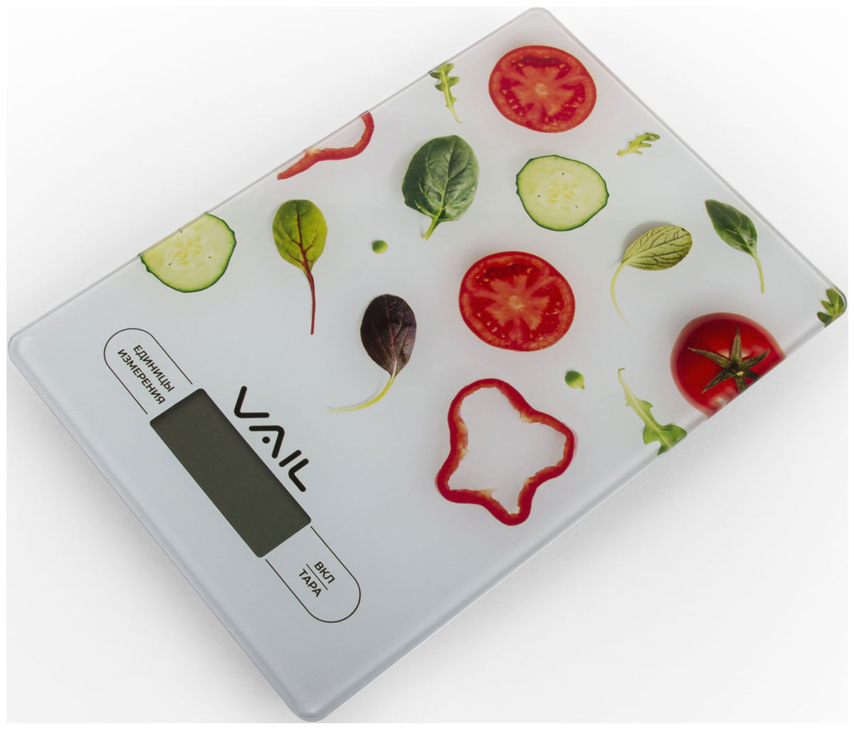 цена Кухонные весы Vail VL-5804, 5 кг, 23*16см