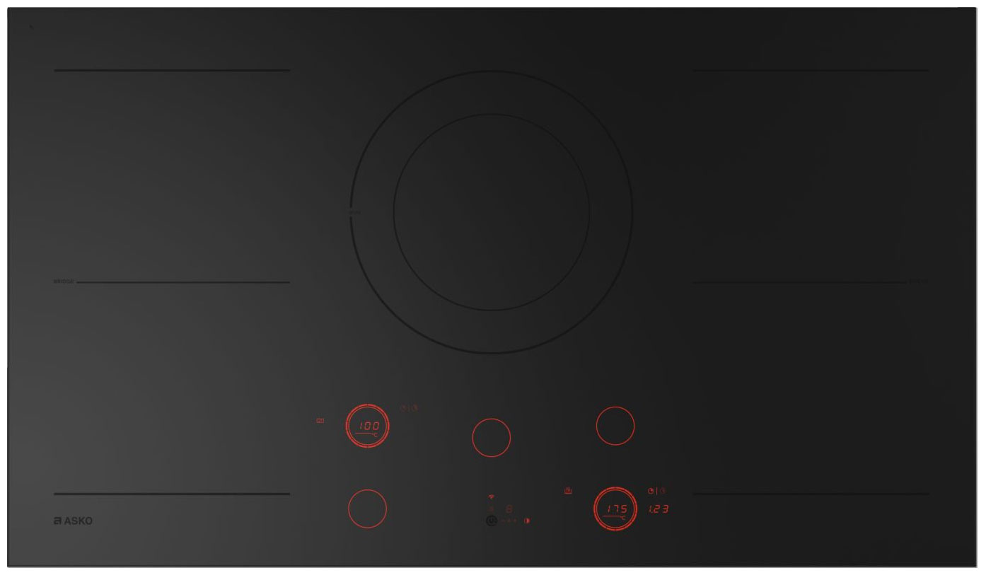 Изображение товара Электрическая варочная панель Asko HID945MC с индукционными конфорками Wi-Fi