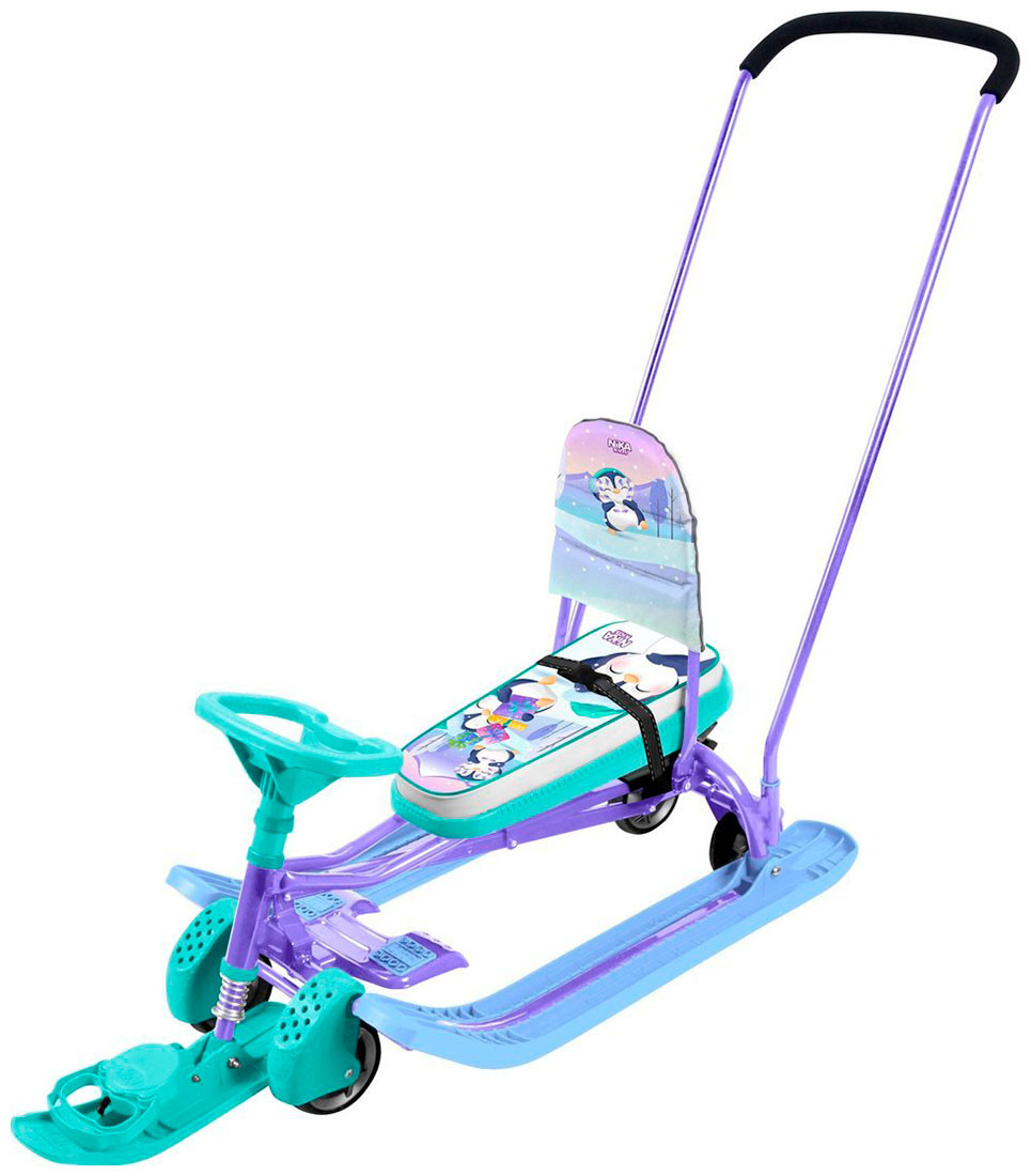 

Снегокат Ника Тимка спорт 6, с пингвинятами (ТС6/П), Рисунок