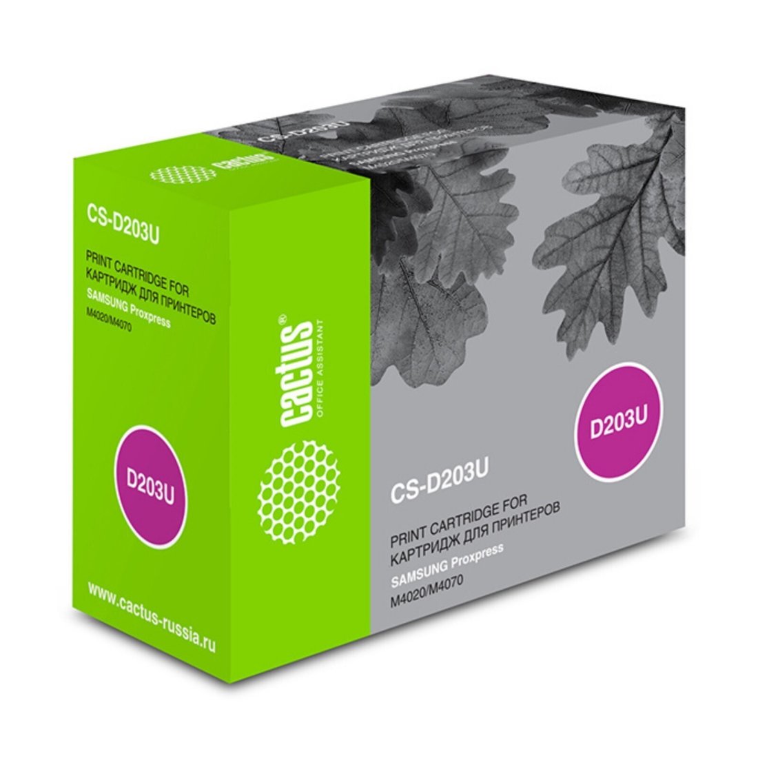 Изображение товара Лазерный картридж Cactus CS-D203U для Samsung M4020/M4070 черный 15000 страниц