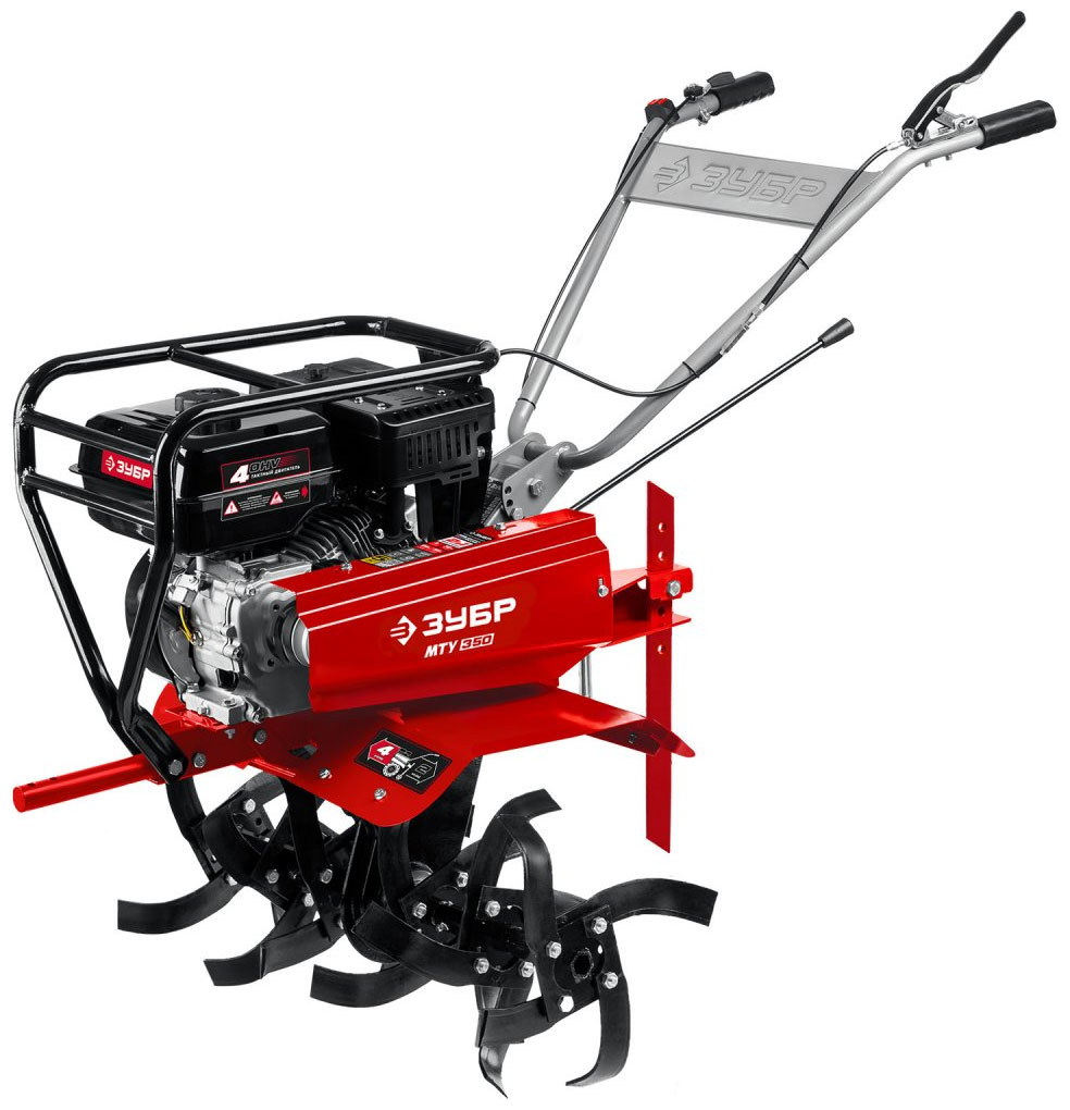 Изображение товара Усиленный бензиновый мотоблок Зубр МТУ-350, 7 л.с.