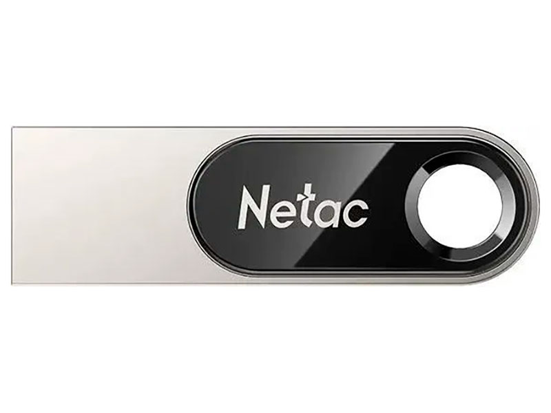 Изображение товара Флеш-накопитель Netac 8 ГБ USB 2.0 металлический серебристый Изображение товара Флеш-накопитель Netac 8 ГБ USB 2.0 металлический серебристый