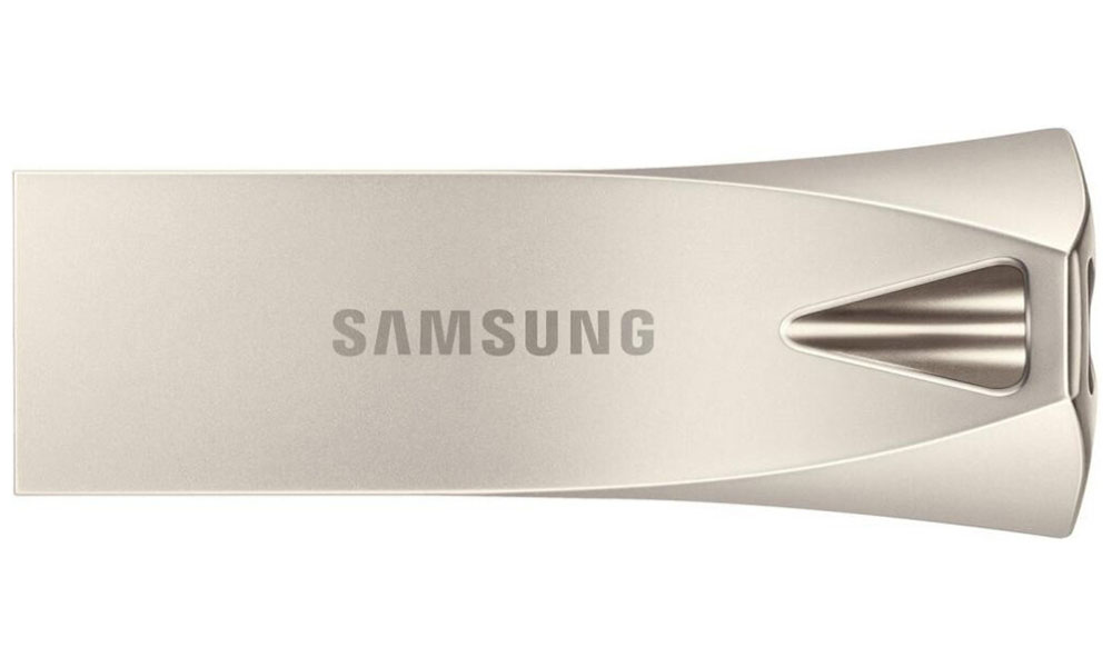 

Флеш-накопитель Samsung Bar Plus, USB 3.1, 64 Гб, silver (MUF-64BE3/APC), Серебристый