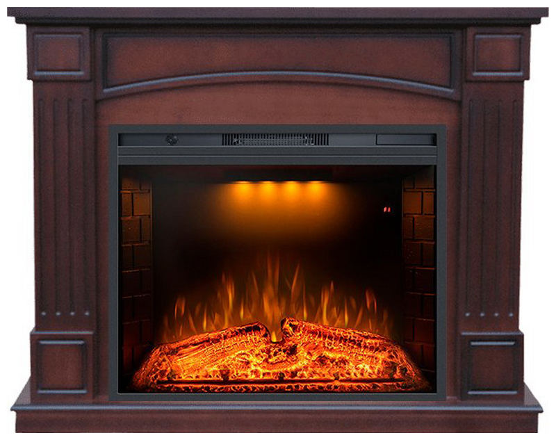 Изображение товара Каминокомплект Royal Flame Boston Темный дуб с электрокамином Emerald 28
