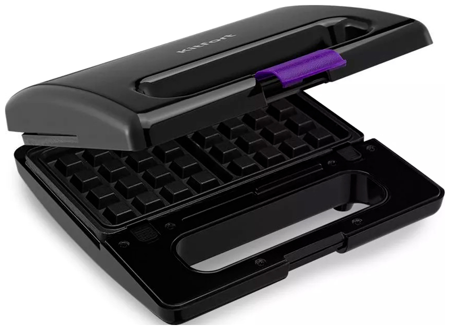 Изображение товара Вафельница 3 в 1 Kitfort КТ-3611 с антипригарным покрытием и тремя режимами