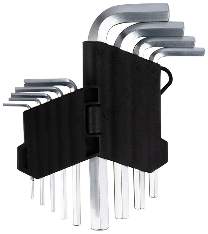 Изображение товара Набор гаечных ключей Park шестигранные 9 шт. прочные стальные инструменты