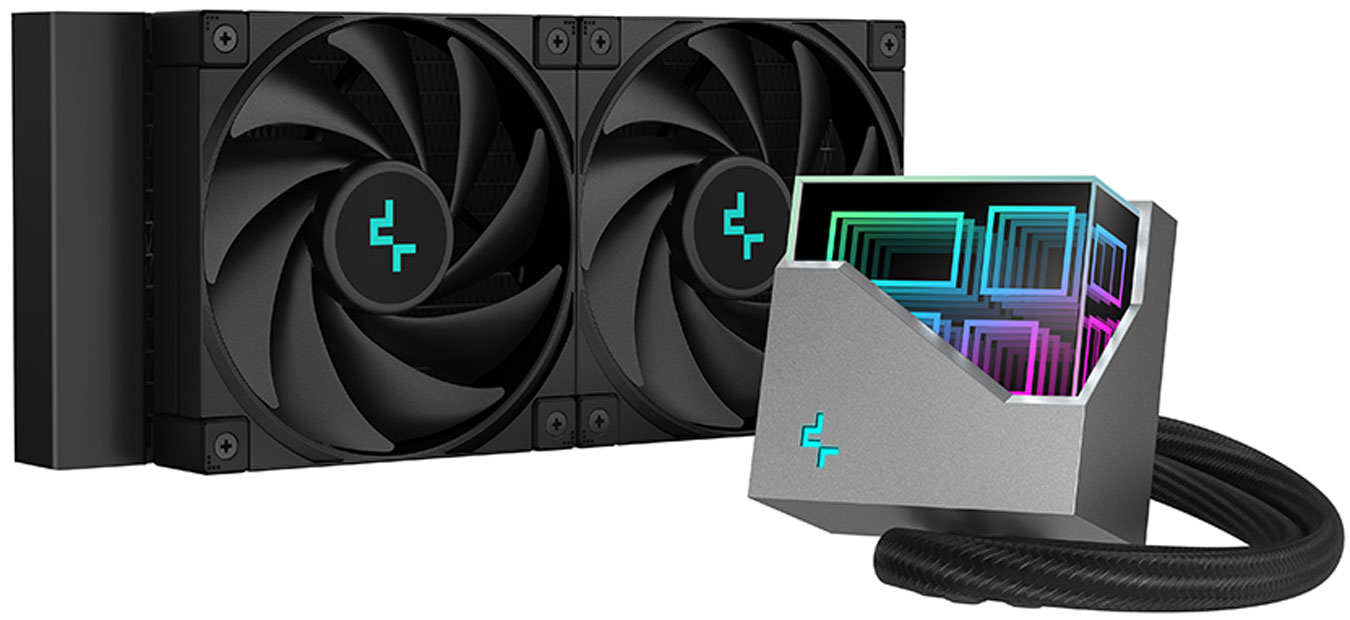 Изображение товара Система жидкостного охлаждения Deepcool LT520 с радиатором 240 мм