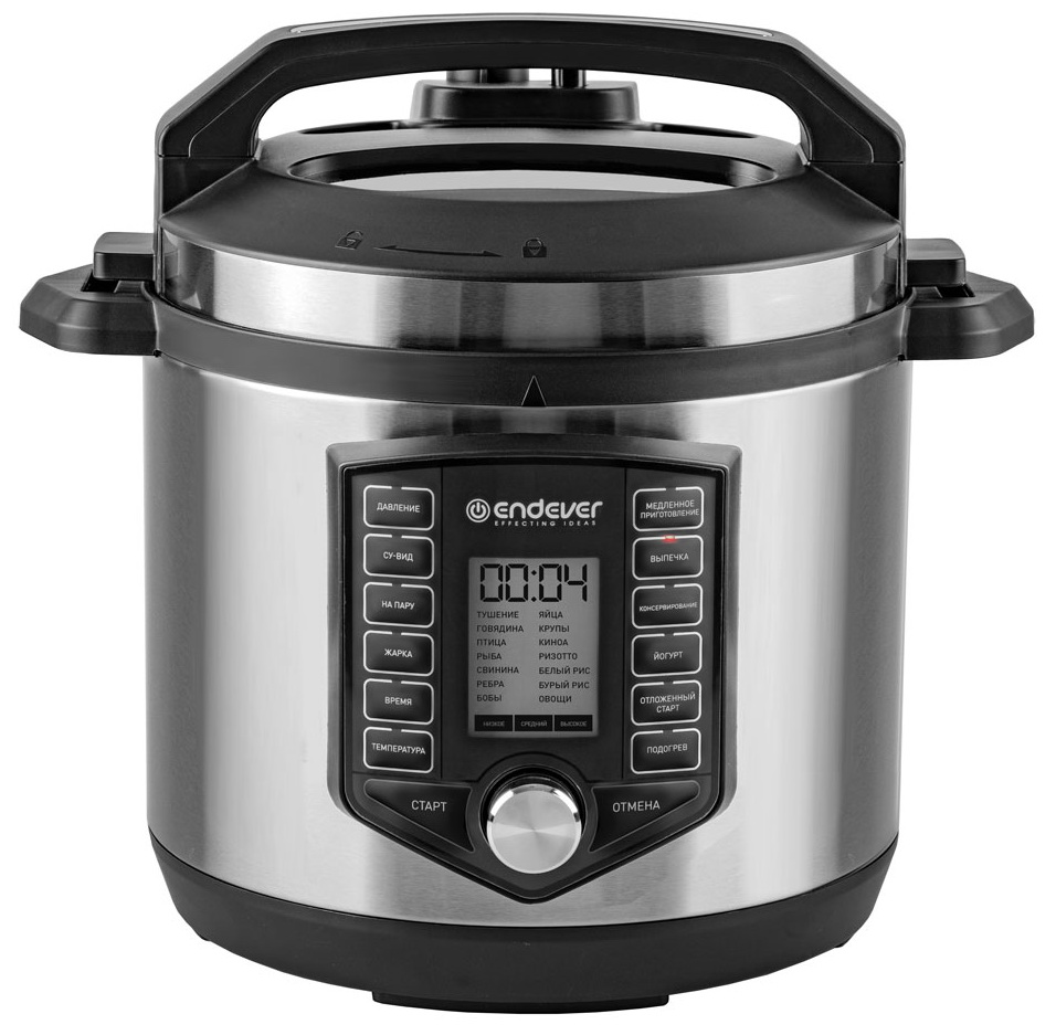 Изображение товара Мультиварка Endever Vita-131 (90479) черный/стальной