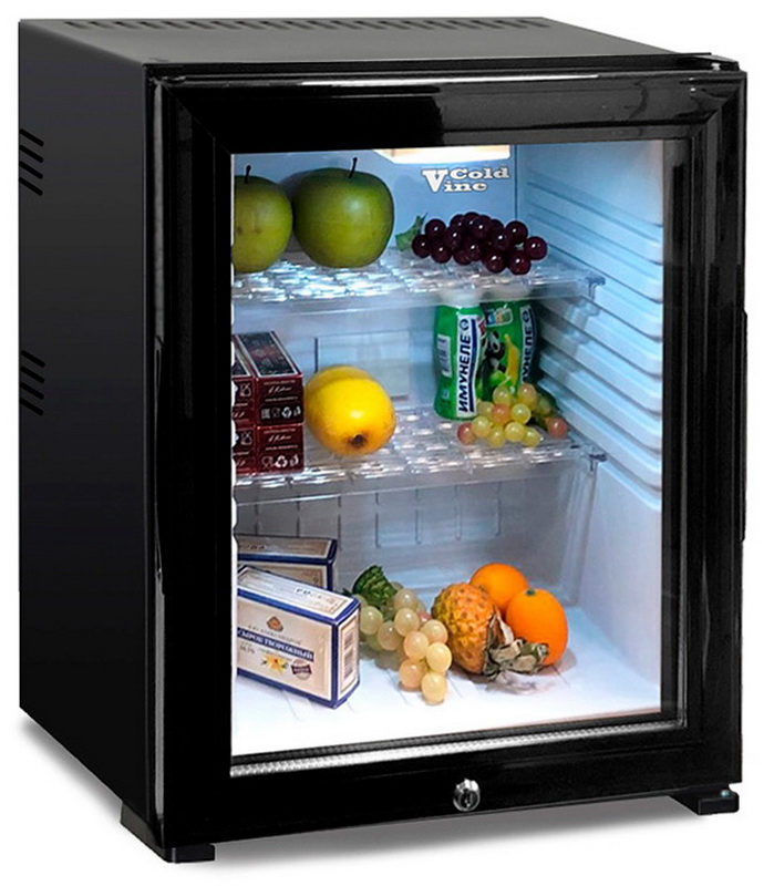 Изображение товара Мини-холодильник Cold Vine MCT-30BG черный 30 л бесшумный встроенный или отдельностоящий