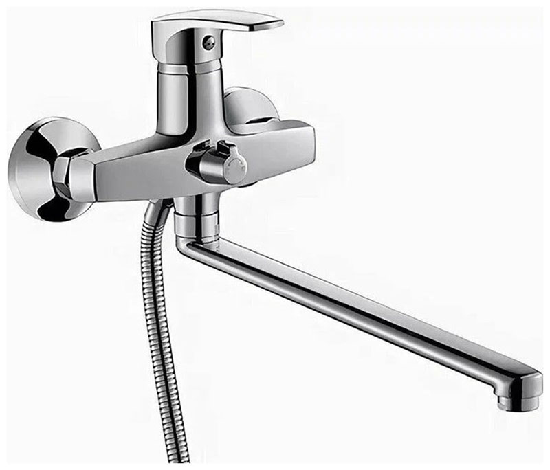 

Смеситель для ванны D-Lin хром (D147456-6), Xром