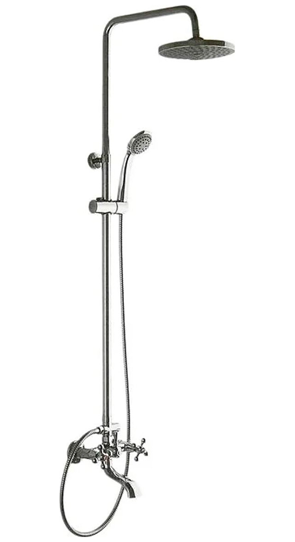 Изображение товара Душевая система D-Lin хром (D10A12)