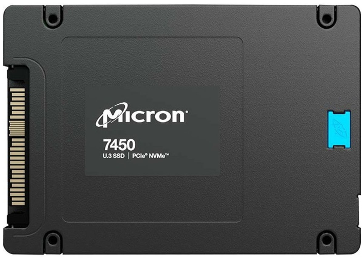 Изображение товара SSD накопитель Micron U.3 2.5 7450 MAX 3200 ГБ PCIe 4.0 (MTFDKCC3T2TFS-1BC1ZABYY)