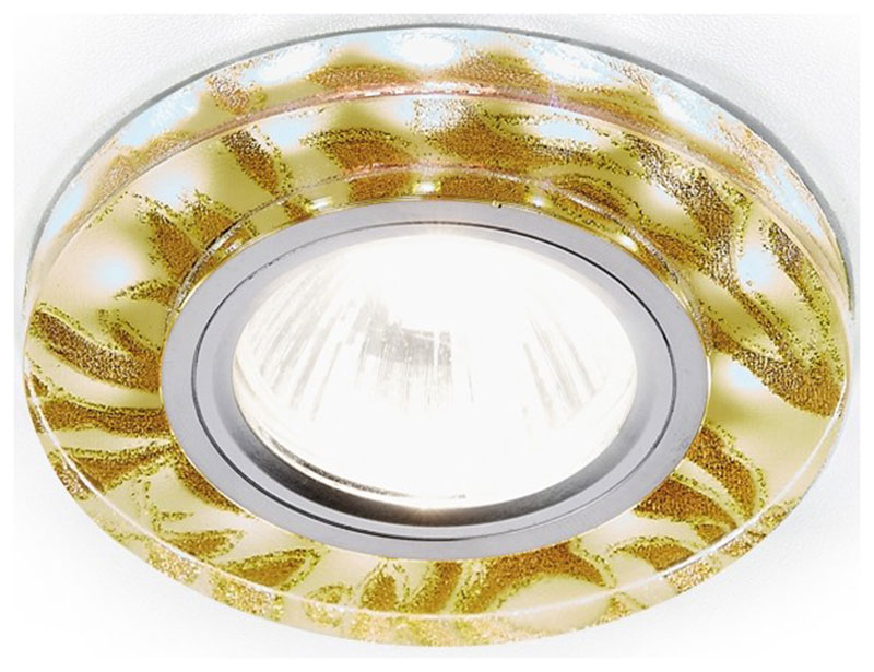 Изображение товара Встраиваемый светодиодный светильник Ambrella Light Led S232 W/G для современного интерьера