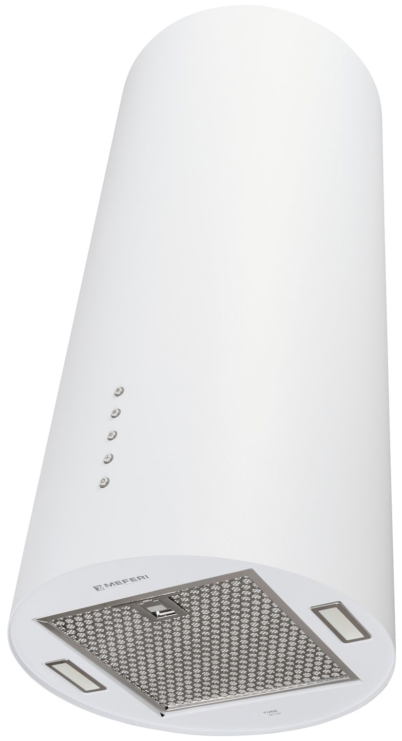 Изображение товара Вытяжка кухонная Meferi TUBE35WH ULTRA белая 1210 м3/ч отвод циркуляция