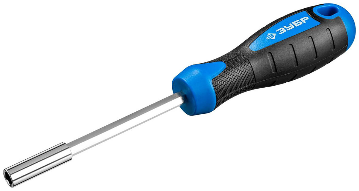 

Отвертка-битодержатель Зубр с насадками, Профессионал (25216)