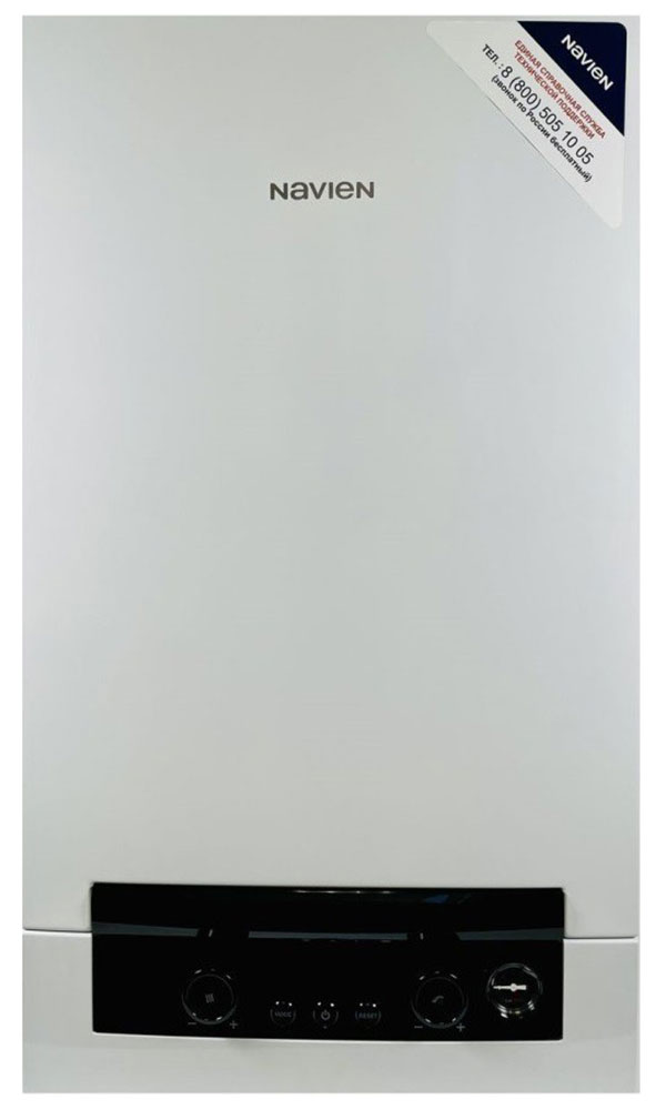Изображение товара Газовый настенный котел Navien Heatluxe NGB210 10 кВт для отопления и ГВС
