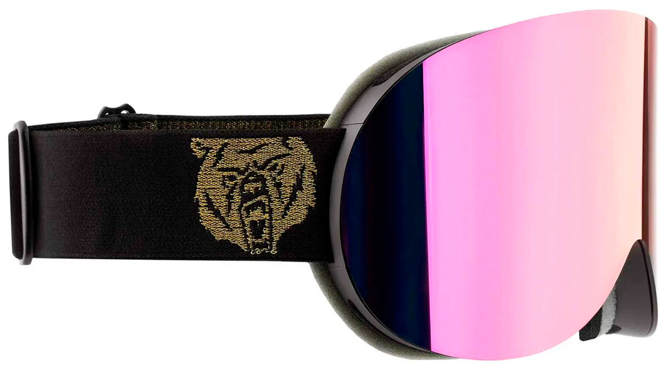 Изображение товара Горнолыжная маска Terror RADIAL Pink с двойными линзами и антибликовым покрытием