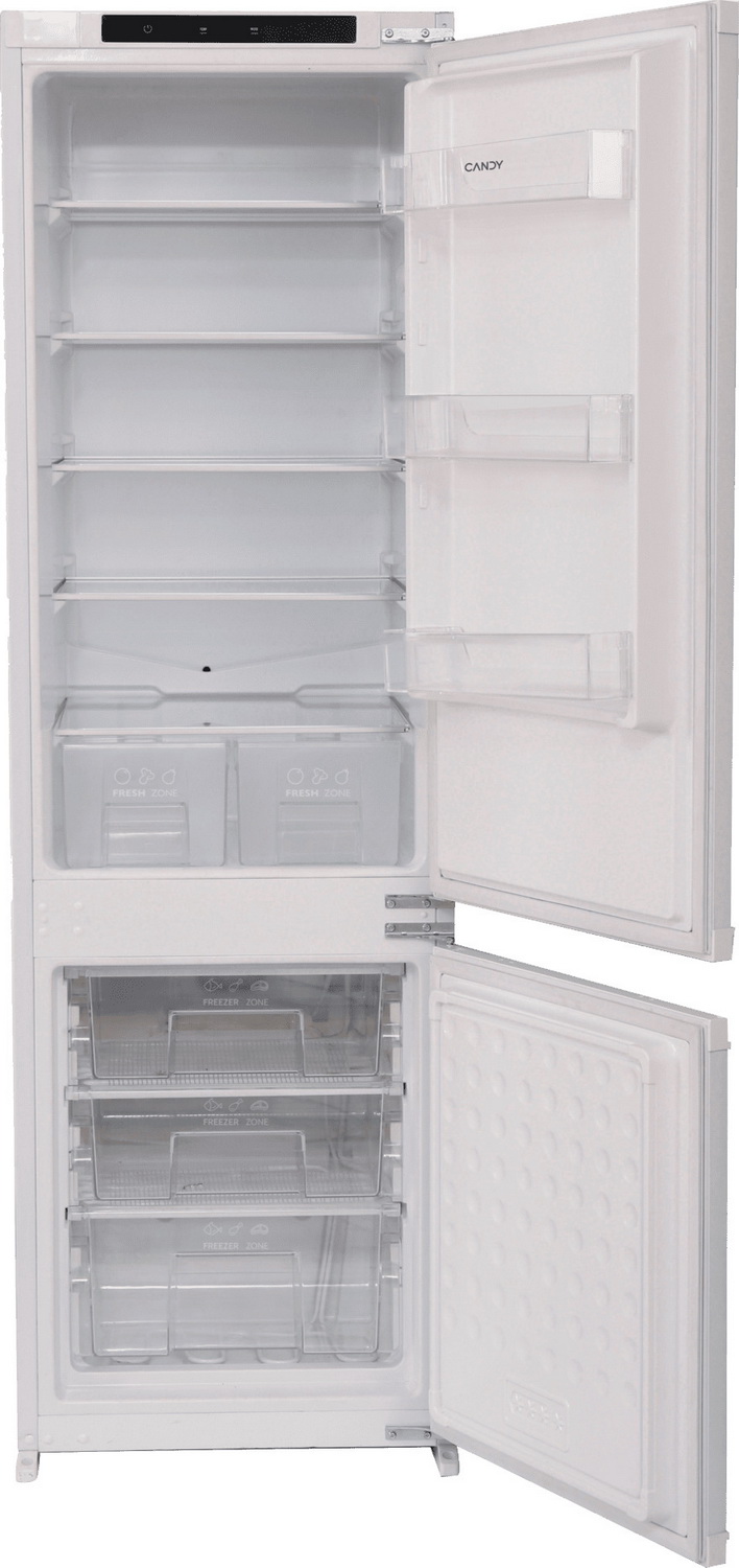 Изображение товара Встраиваемый холодильник Candy CBCS7249AFS с нижним морозильником и электронным управлением