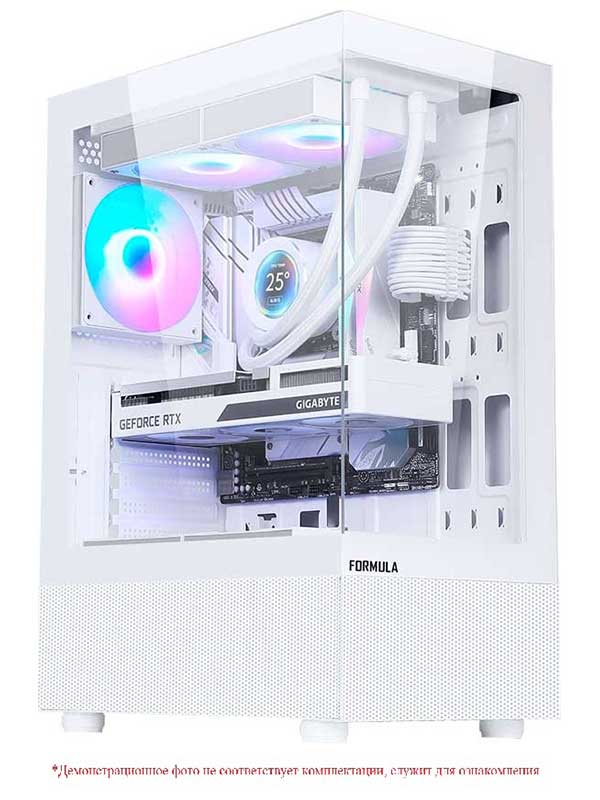 Изображение товара Компьютерный корпус Formula Crystal Z1 PLUS белый
