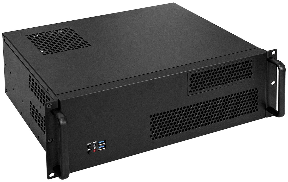 Изображение товара Серверный корпус ExeGate Pro 3U330-02 с блоком питания 1000Вт и вентиляторами