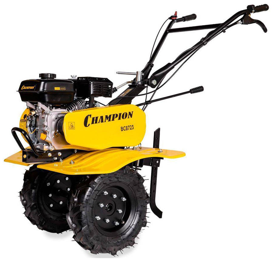Изображение товара Мотоблок Champion ВC8723 бензиновый с двигателем 7 л.с и шириной обработки 80см