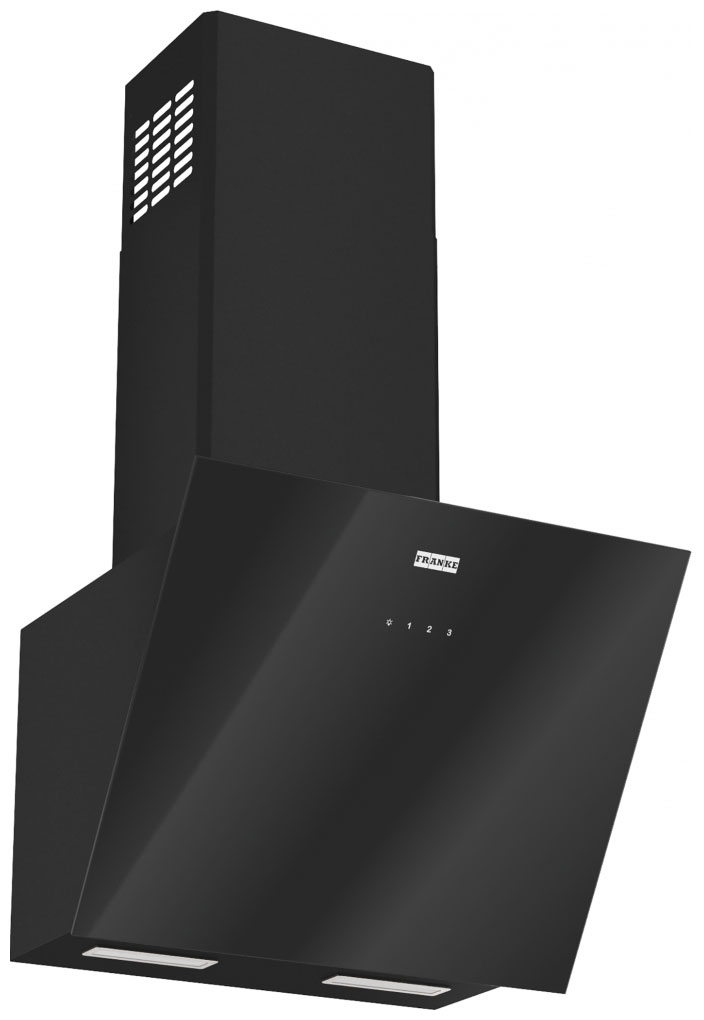 Изображение товара Franke LENS 50 BK наклонная настенная вытяжка черная 1000 м3 ч 62 дБ
