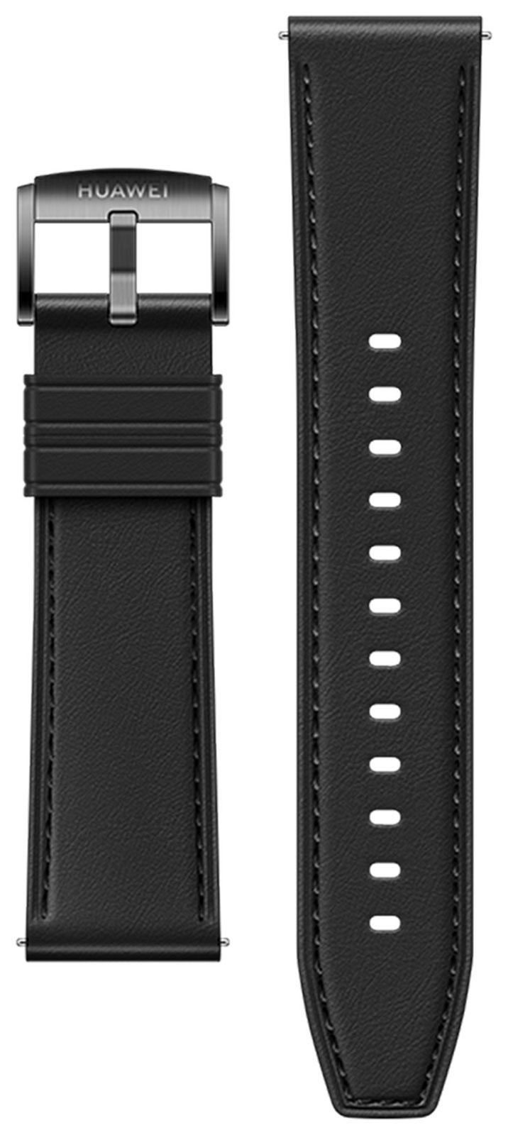 Изображение товара Ремешок для часов Huawei EasyFit 3 Leather 22 Graphite Black натуральная кожа