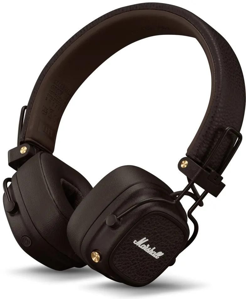 Изображение товара Наушники Marshall Major V Brown Bluetooth беспроводные длительное время