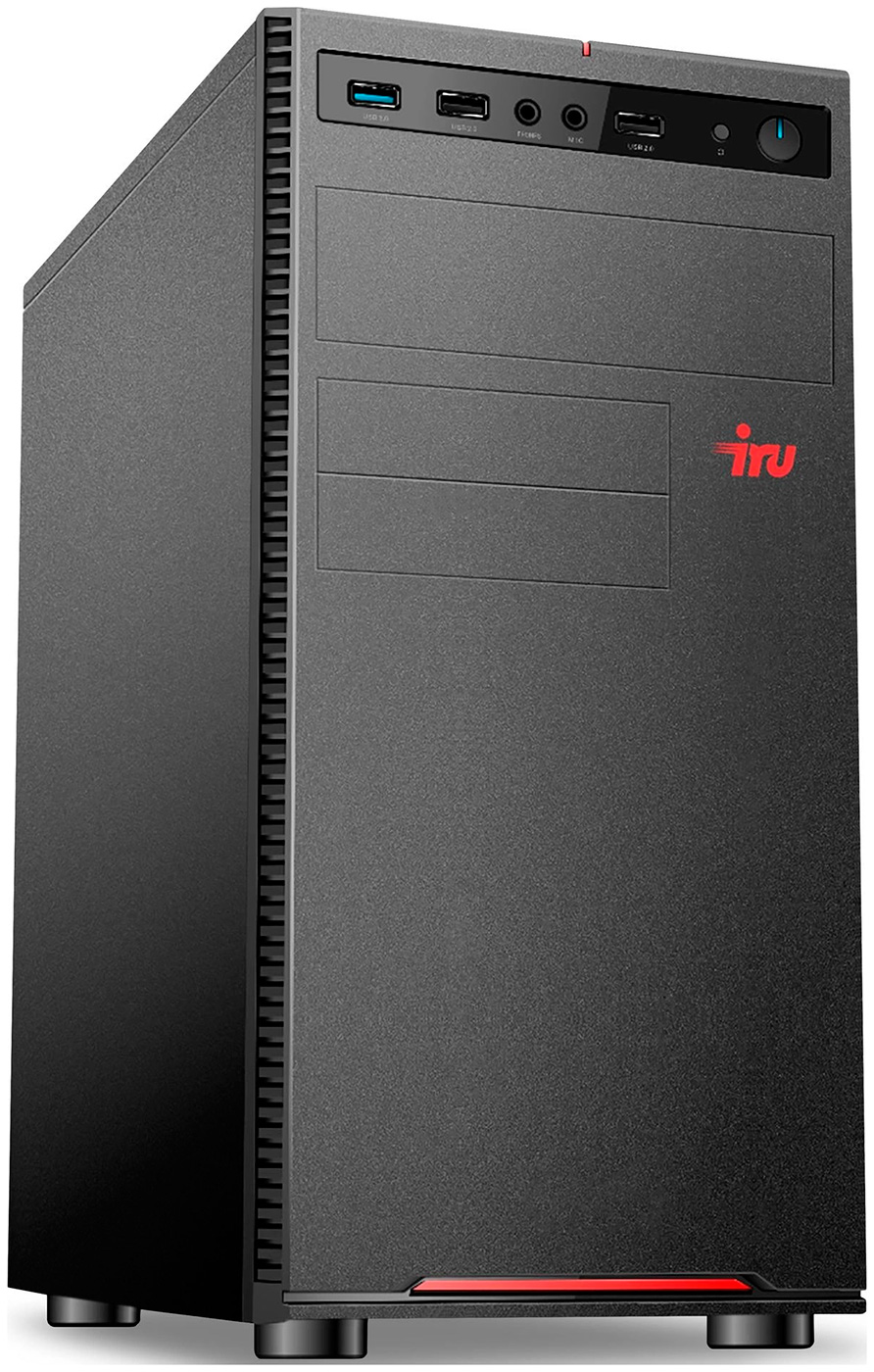 ПК iRU Home 310H6SE MT, Intel Core i3 12100, 16Gb, 512Gb SSD, UHDG 730, FreeDOS, 400W, черный (1994645)