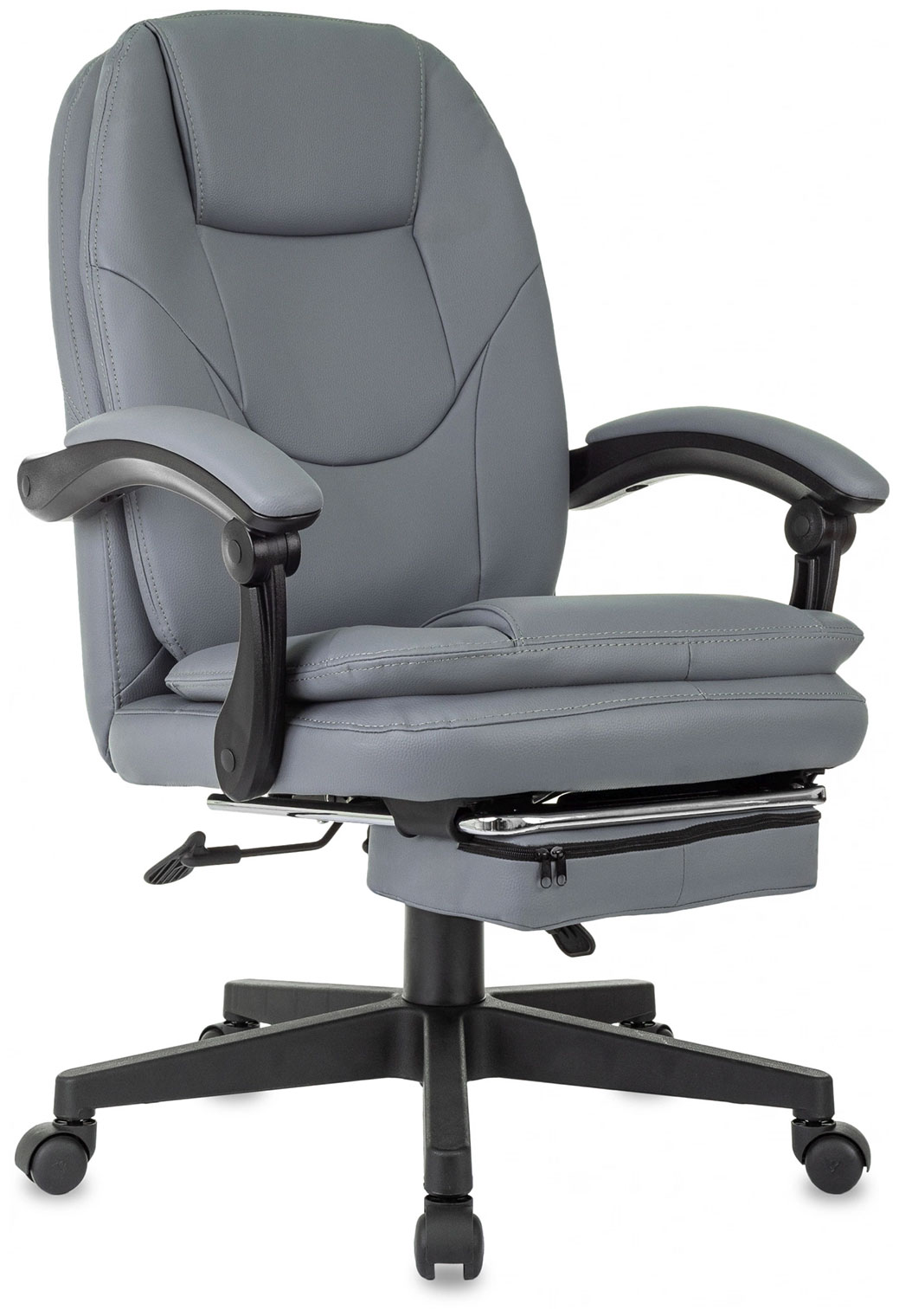 Изображение товара Кресло руководителя Бюрократ CH-868N-F, эко кожа, регулировка, подножка