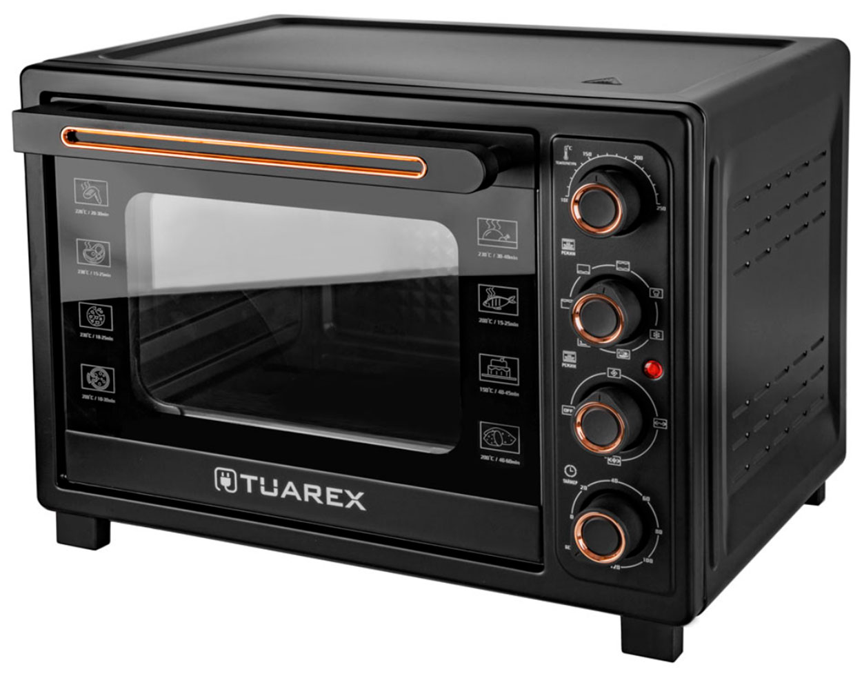 Изображение товара Мини-печь TUAREX TK-5050 50 литров черная с функциями ферментации дегидрации и гриля