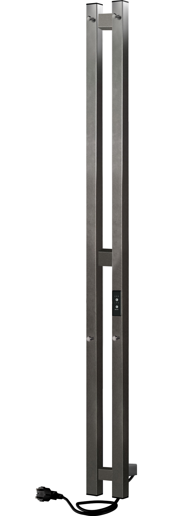 Изображение товара Электрический полотенцесушитель Indigo Style PRO, без полки, Graphite Metallic (LSPRE120-10GFMRt)