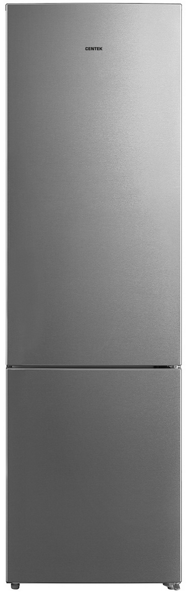 Изображение товара Двухкамерный холодильник Centek CT-1735 NF INOX 321л нержавеющая сталь